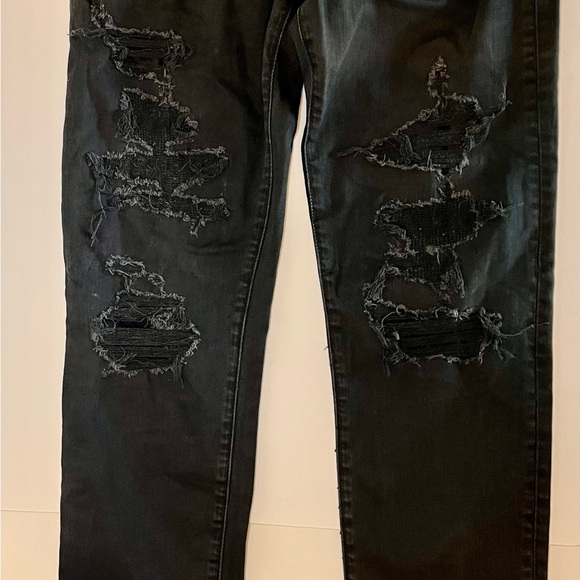 3 Pair American Eagle Distressed Skinny/Slim Jeans Size 28X32 - Picture 6 of 14